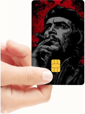 Huggy Craft Che Guevara Temalı Kredi ve Banka Kartı Kaplama Sticker