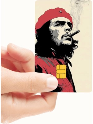 Huggy Craft Che Guevara Temalı Kredi ve Banka Kartı Kaplama Sticker