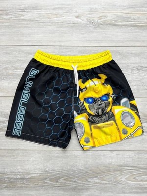 Neat Kids Erkek Çocuk Transformers Bumblebee Deniz Şortu Mayo