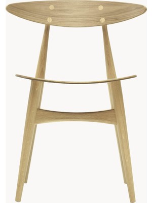 Westwing CH33T Meşe Ahşap Sandalye - Hans J. Wegner Tasarımı, Danimarka Üretimi