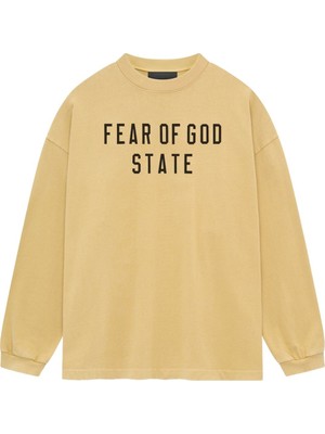 Fear Of God Çocuklar Için Kalın Uzun Kollu Tişört
