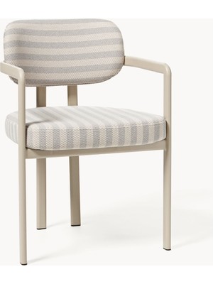 Dedar Milano x Westwing Adrien Kolçaklı Sandalye - Ekru, Lüks Kumaş