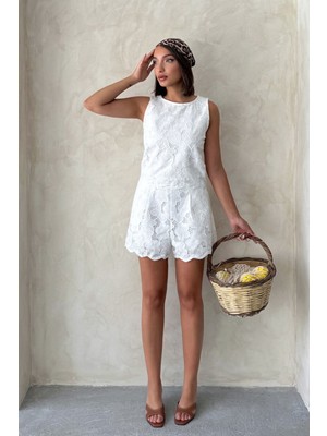 Very Moda Dantel Şort | D2919