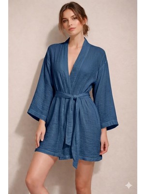 Este Woman Müslin  Pamuk Kimono