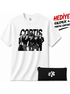 BarsDepo Cortıs Baskılı Tişört, Premıum Kalite Unisex Çocuk / Yetişkin (Kalemlık Hedıyelı)