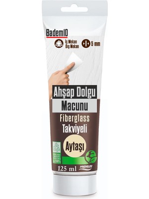Esranın Dünyası Ahşap Parke Tamir Macunu Aytaşı Renk Mobilya Masa Dolgu Çatlak Çizik Giderici 125 ml Kullanıma Hazır