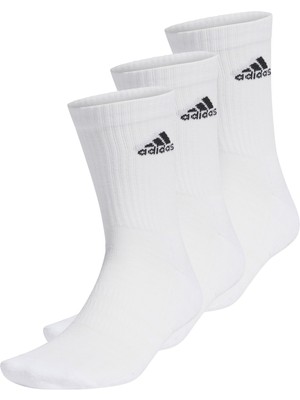 Esranın Dünyası Adidas Unisex Yetişkin C Spw Crw 3p Çorap, White/black, M