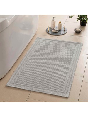 Linens Lisse 60X100 cm Banyo Paspası Gri