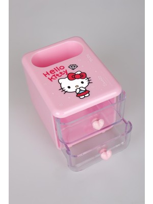 "DEKOMUS CEP DEFTERİ HEDİYELİ" YENİ SEZON LİSANSLI HELLO KITTY MASA KALEMLİĞİ