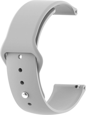 Caseonn Coros Apex 2 Pro Kordon Esnek Spor Silikon Kayış Açık Gri