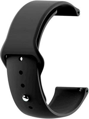 Caseonn Coros Apex 2 Pro Kordon Esnek Spor Silikon Kayış Siyah