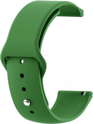 Caseonn Coros Apex 2 Pro Kordon Esnek Spor Silikon Kayış Koyu Yeşil