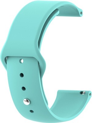 Caseonn Coros Apex 42MM Kordon Esnek Spor Silikon Kayış Turkuaz