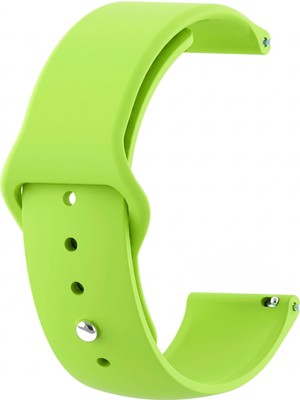 Caseonn Coros Apex 2 Kordon Esnek Spor Silikon Kayış Açık Yeşil