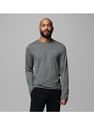 Columbia Tech Trail Utility Warm Crew Erkek Teknik Uzun Kollu T-Shirt