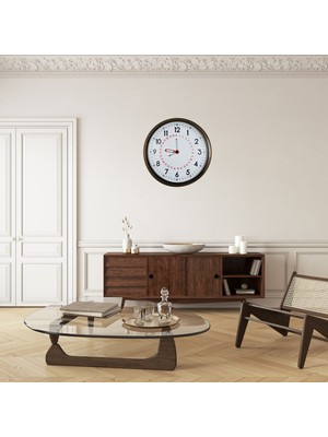 Hsc Bilişim Eskitme Takvimli 52 x 52 cm Metal Duvar Saati