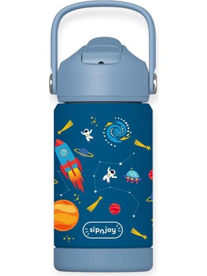 Sipnjoy - Flipsip Çocuk Su Termosu / 360 ml - Star Explorer