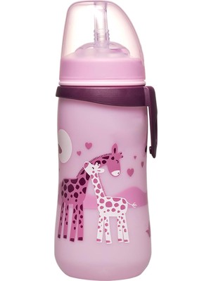 Nip Pipetli Bardak 330 ml Kız, Zürafa