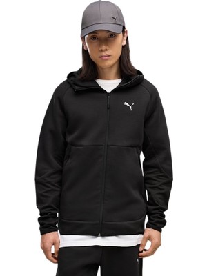 Puma Pumatech Full-Zip Hoodie Siyah Erkek Sweatshirt