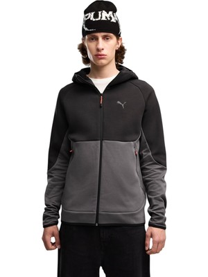 Puma Pumatech Full-Zip Hoodie Gri Erkek Sweatshirt