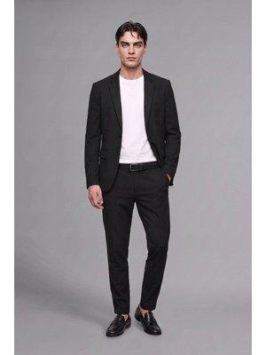 DeFacto Modern Fit Penye Cepli Blazer Ceket F2347AX26AU