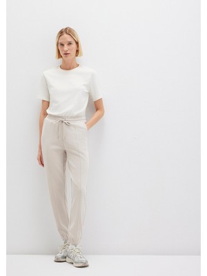 Mavi Lux Touch (TENCEL™) Modal Bej Eşofman Altı 1600453-34531