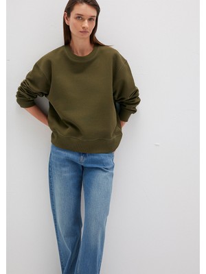 Mavi Bisiklet Yaka Haki Sweatshirt 1S10390-71589