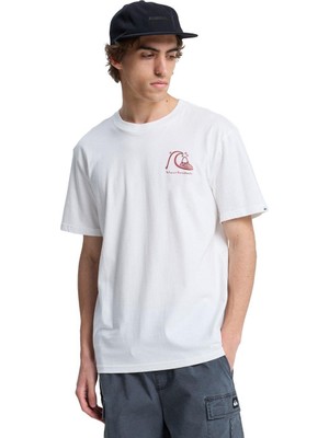 Quiksilver Evo Original Bs Erkek Beyaz Outdoor T-Shirt EQYZT08263-15078