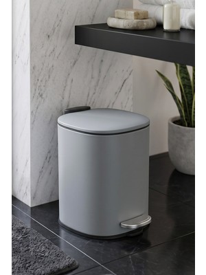 Digithome Pedallı Çöp Kovası Gri 3 Lt - THN62141