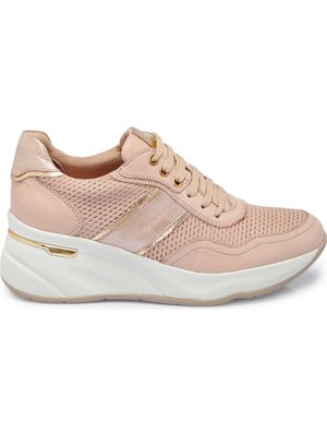 Tergan Nude Hakiki Deri Kadın Sneaker - K25S1AY68220-Q0C
