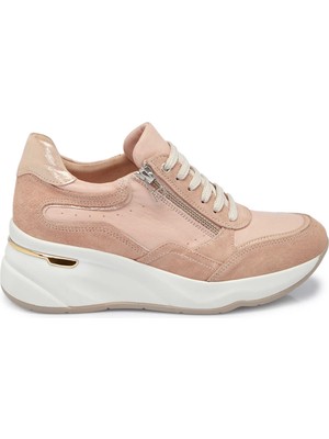 Tergan Nude Hakiki Deri Kadın Sneaker - K25S1AY68219-Q0C