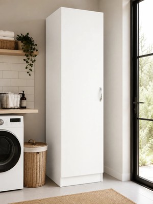 T Designo Ate Kiler Dolabı 40 cm Beyaz Çok Amaçlı Dolap