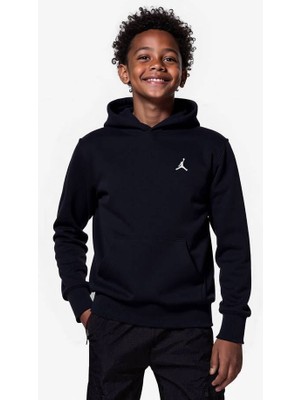 Nike Jordan Mj Brooklyn Fleece Çocuk Siyah Günlük Sweatshirt