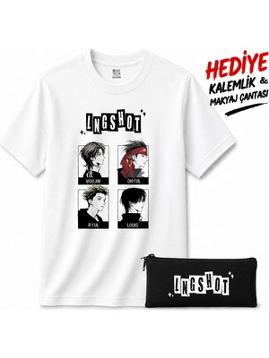 BarsDepo Lngshot Baskılı Tişört, Premıum Kalite Unisex Çocuk / Yetişkin (Kalemlık Hedıyelı)