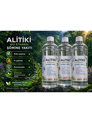 Moor Garden Bioethanol Şömine Yakıtı 3 Litre Kokusuz Dumansız