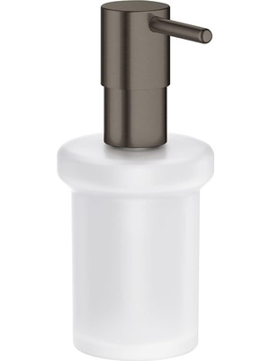 Hansgrohe Grohe Sıvı Sabunluk Camı ve Pompası Essentials Brushed Hard Graphite 40394AL1