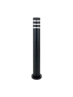 Horoz 075-018-0004 Palmera 80 cm Siyah Bollard Armatür (Metal Kasa)