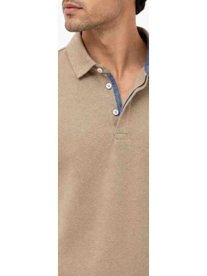 Lacoste Polo Yaka Regular Fit Hardal