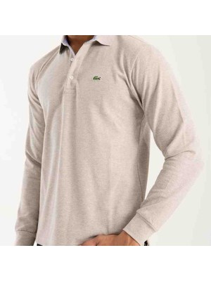 Lacoste  Polo Yaka Regular Fit Açık Bej