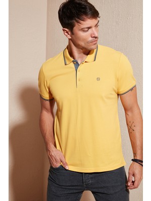 Buratti % 100 Pamuk Düğmeli Regular Fit Polo Yaka T Shirt Erkek POLO YAKA T SHİRT 5902118