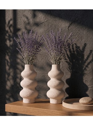 Mergen Art Iskandinav Minimalist BOHEM18 cm Twist Vazo