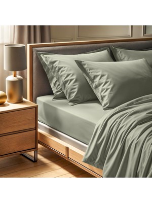 Rani Mobilya Rani Home  Büyük Boy Çarşaf Yeşil CE-6324