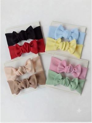 Pempem Bandana Kız Bebek Ribana Bandana 8 Li Set