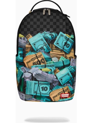 Sprayground Monopoly Money Stacks Laptop Sırt Çantası