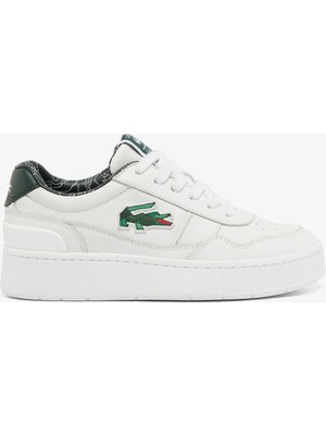 Lacoste Aceclip Premium 224.2 Leather Unisex Sneaker Hakiki Deri Unisex Günlük Spor Ayakkabı Beyaz
