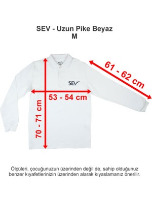 Sev Okulları Uzun Pike Beyaz M