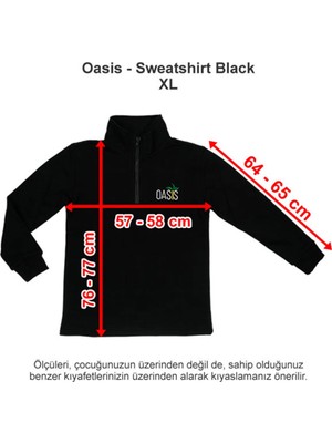 Oasis International School Sweatshirt Black Xl