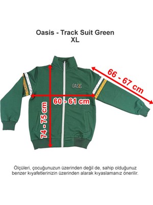 Oasis International School Track Suit Green Xl