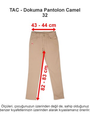 Özel Tarsus Amerikan Koleji Dokuma Pantolon Camel 32