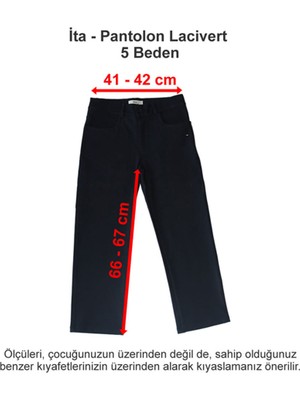 Ita Okulları Pantolon Lacivert 5 Beden